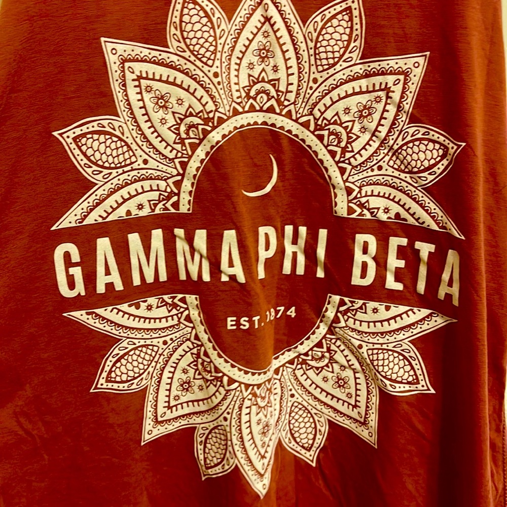 Sorority tank top -Gamma Phi Beta